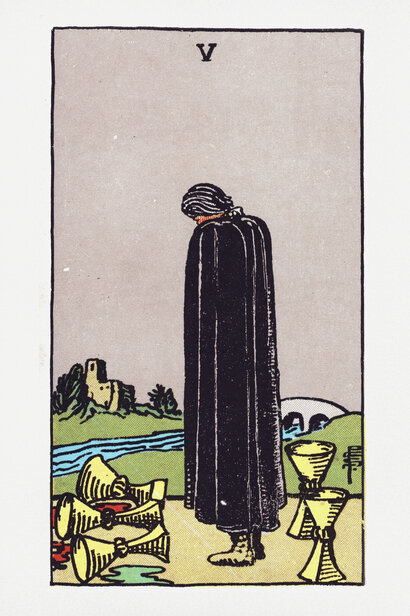 Five of Cups