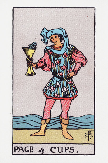 Page of Cups