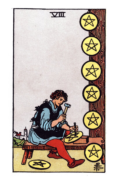 Eight of Pentacles