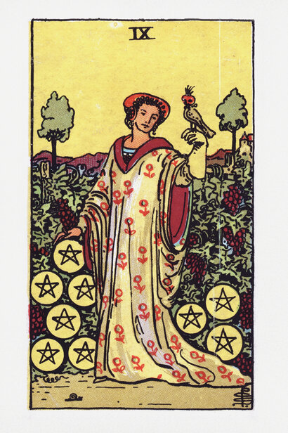 Nine of Pentacles